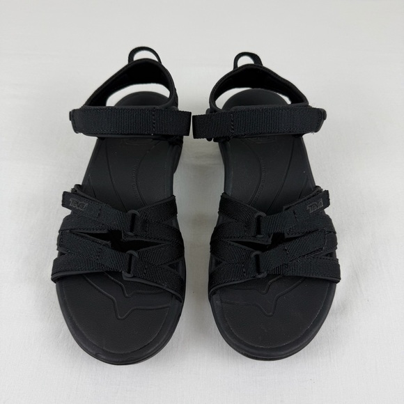 Teva Tirra Strappy Black Athletic Comfort Trail Water Sandals Size 7   4266‎ - Picture 9 of 15